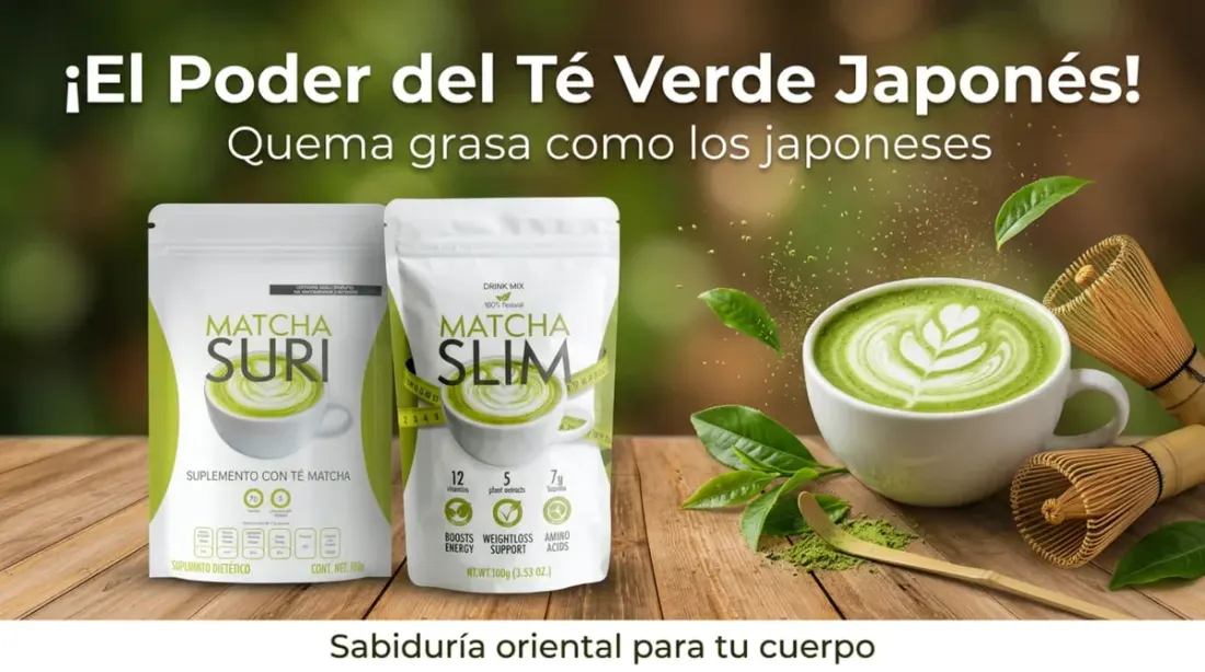 Matcha Slim — estilo de vida activo y equilibrado · Ecuador