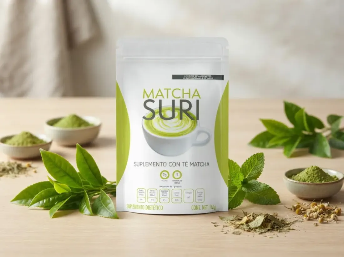 Matcha Suri — ingredientes naturales · El Salvador
